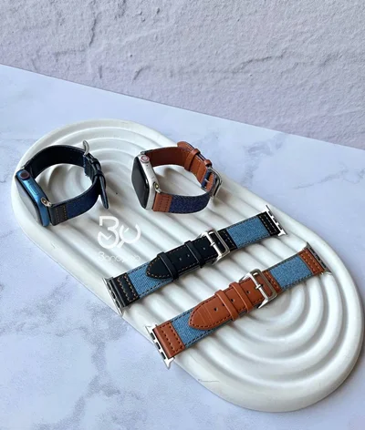 بند اپل واچ مدل چرم/جین BA1174