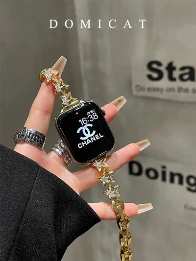 بند اپل واچ مدل ستاره نگینی BA1387