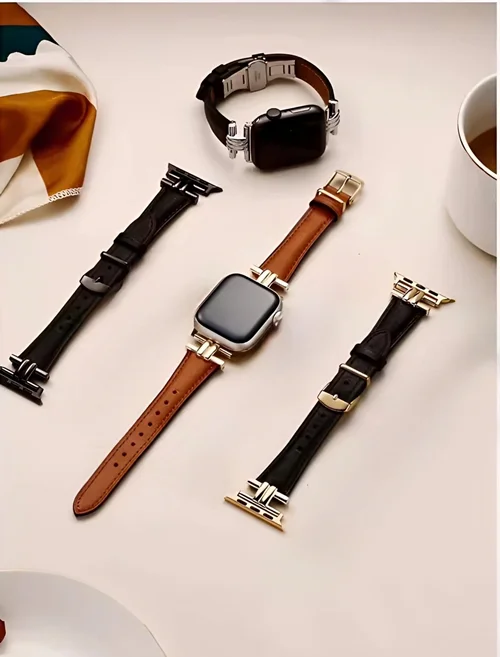 بند اپل واچ مدل چرم BA1329 YSL