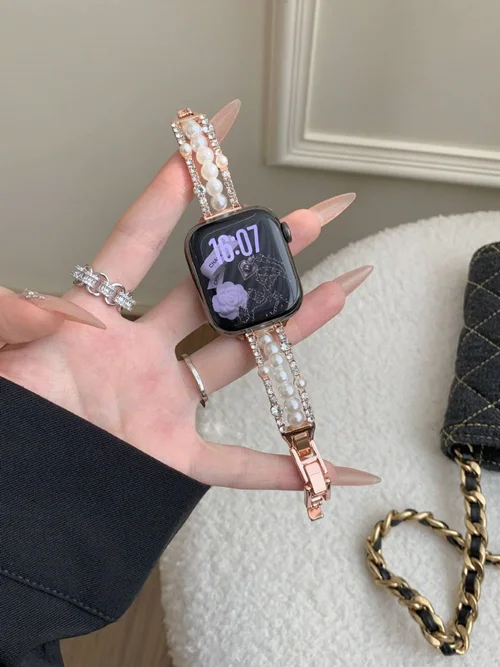 بند اپل واچ مدل بنگل مروارید BA1391