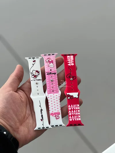 بند اول واچ مدل سیلیکون طرحدار کیتی BA1522