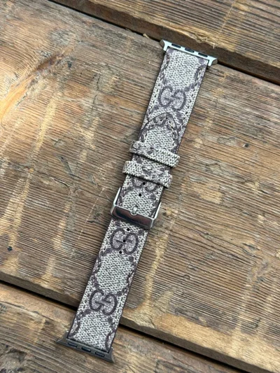 بند اپل واچ مدل Gucci چرم BA1599