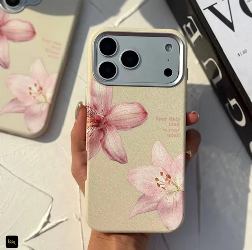 قاب آیفون مدل ماسا کیس لیلیوم صورتی G1042