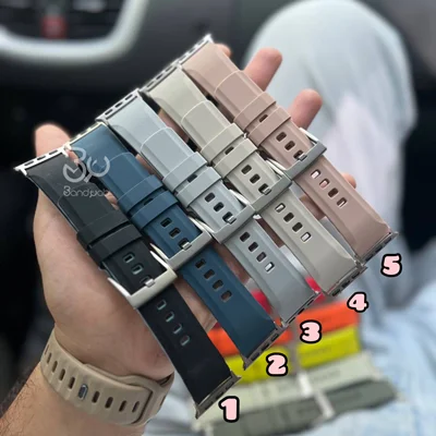 بند اپل واچ مدل BA1155 silicon buckle band