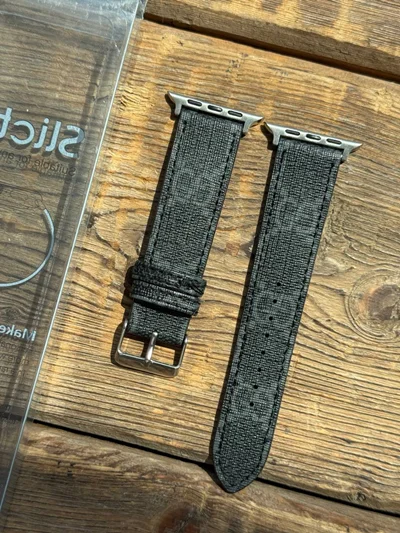 بند اپل واچ مدل چرم Gucci کلاسیک BA1620