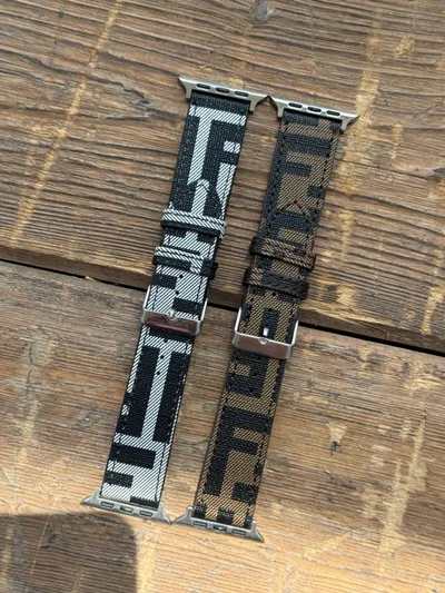 بند اپل واچ مدل FENDI چرم BA1596