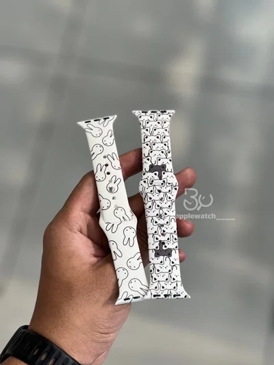 بند اپل واچ مدل سیلیکون طرحدار BA1358