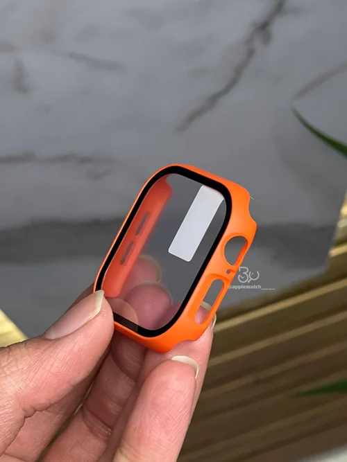 محافظ اپل واچ مدل گاردگلس نارنجی AC1024